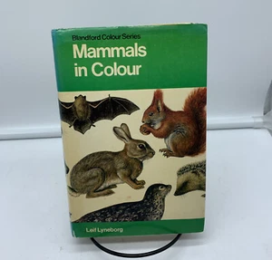 1977 Mammals in Colour by Lief Lyneborg HBDJ - Picture 1 of 6
