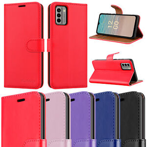 Nokia G22 Phone Case Leather Wallet Book Flip Folio Stand View Cover for Nokia