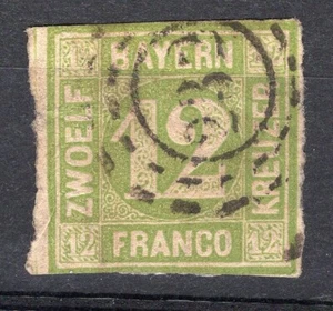 DANTZIG, BAVARIA, SC # 13, USED - Picture 1 of 1