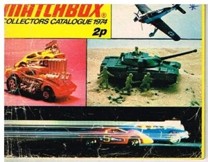 MATCHBOX MODELLINO PRESSOFUSO VEICOLI CATALOGO GAMMA PRODOTTI (EDIZIONE 1974) - Foto 1 di 1