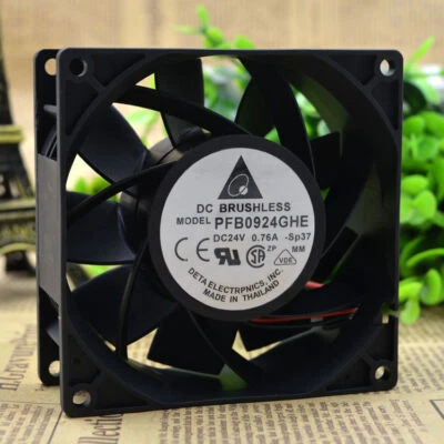 DELTA PFB0924GHE 24V 0.76A ABB ACS510/550 9238 9CM cooling fan Fast delivery - Image 1 of 2