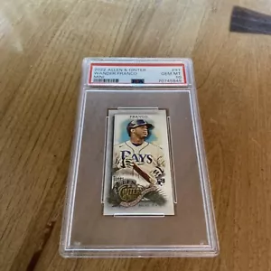 2022 ALLEN & GINTER MINI #91 WANDER FRANCO ROOKIE RC PSA 10 - Picture 1 of 2