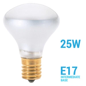 Reflector Bulb 25R14N 25W 120V R14 Intermediate E17 Frosted - Picture 1 of 5