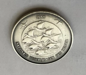 RARE – M.C. Escher (after) Sterling Silver Medal Nationale Visserijdagen 1986 - Picture 1 of 2