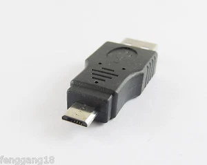 1pcs USB 2.0 A Male Plug To Micro-B USB 5 Pin Male Data Cable Adapter Converter - Picture 1 of 6