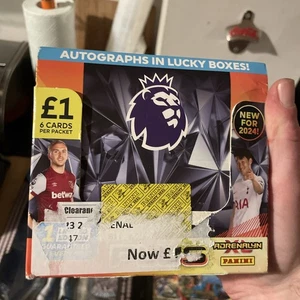 Full box (50 packets) Panini Premier League Adrenalyn XL PLUS 2024 Trading Cards - Picture 1 of 4