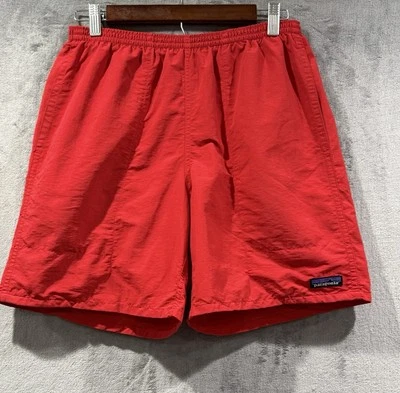 Patagonia Rojo Bolsos Forrados Cordón Hombre Talla Pequeña Exterior Foto 1 de 4