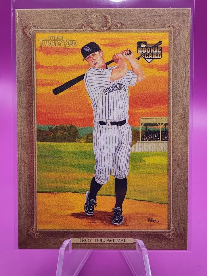 2007 Topps Turkey Red - Troy Tulowitzki #163 (RC) - Colorado Rockies  - Image 1 of 1