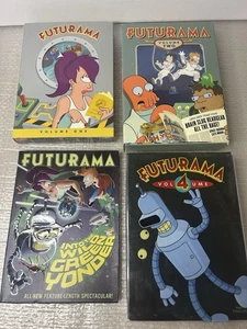 Futurama Volume 1-4 Dvd Box Set's - Picture 1 of 7