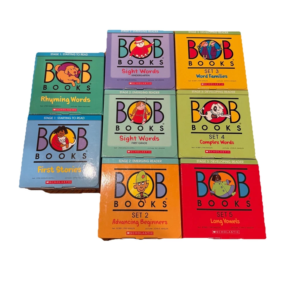 Bob Books Complete Sets Collection 8 Sets- Set 2, 3, 4, 5, & More New Paperback - Image 1 of 2