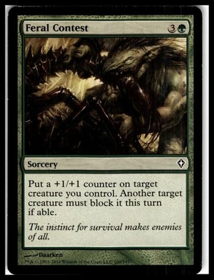 Worldwake #100 Feral Contest - Image 1 of 2