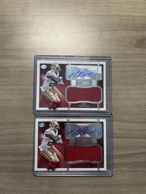 2015 Panini Donruss Signature Series - Rookie Jerseys Mike Davis #469  - Image 1 of 2