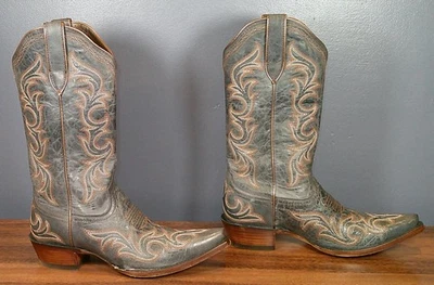 Wmns ARIAT Hazen Western All Leather Cowgirl Boot sz 10 B ~ Excellent - Image 1 of 4