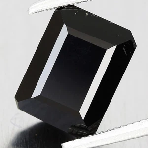 2.22ct 8.8x6.6mm Octagon Natural Dark Purple Tourmaline Mozambique, Africa - Imagen 1 de 4