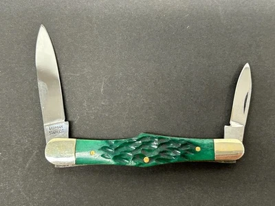 Vtg Unbranded Folding Pocket Knife Double Blade German Steel Made In Pakistan - Image 1 of 4