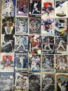 Los Angeles Dodgers Baseball 100 Card Lot - Picture 1 of 15
