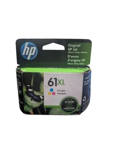 HP 61XL Trójkolorowy wkład atramentowy Exp maj 2023 Zapieczętowany Oryginalny CH564WN 140 - Zdjęcie 1 z 6