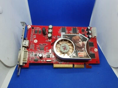 XPERT VISION  X700 SELECT 256MB AGP 8X GRAFIKKARTE DVI VGA S-VIDEO  #GK2960 - Image 1 of 4