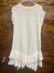 Women "Derek Lam" ivory short dress, sleeveless. Size Small - Picture 1 of 2
