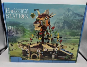 Horse Stable Building Model Kit, Hyrule Horse Head Station Yurt Tent - DMG BOX - Picture 1 of 6