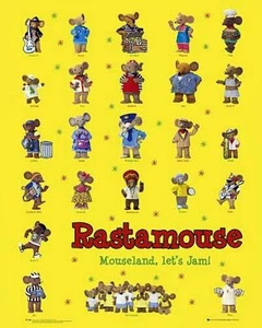Rastamouse : Characters - Mini Poster 40cm x 50cm (new & sealed) - Picture 1 of 1