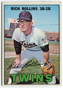 1967 Topps #98 Rich Rollins Minnesota Twins - Picture 1 of 2
