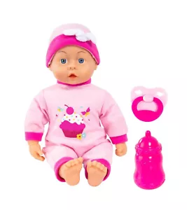 First Words Baby Anna 38 cm Weichkörper Puppe Baby-Puppen Set Babygeräusche - Bild 1 von 5