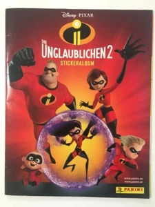 DIE UNGLAUBLICHEN 2 (The Incredibles 2) Movie German Edition Sticker Album Promo - Picture 1 of 9