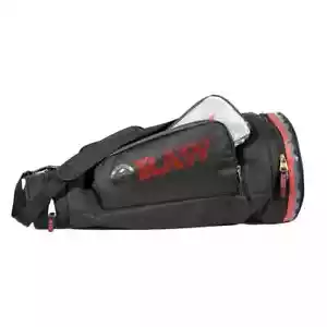 RAW Black Cone Duffel BLACK 17" HIGH quality Duffle Bag seperate pouch included - Picture 1 of 4