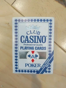 Vintage Arrco Club Casino Poker No. 88 Blue Deck Playing Cards - New & Unused - Picture 1 of 6