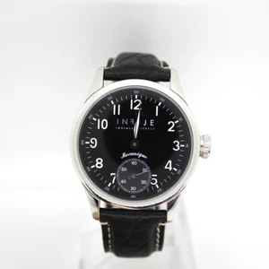 Watch Manual Winding Infije Steel with Leather Strap - Picture 1 of 2