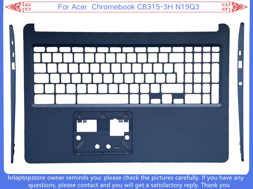 Nuevo Para Acer Chromebook CB315-3H N19Q3 Bisel Cubierta/Cubierta Apoyamanos/Cubierta Inferior Foto 1 de 1