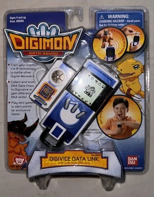Digimon Digivice Data Link Squad Blue Color Brand New Sealed English - Image 1 of 3