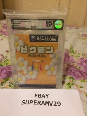 PIKMIN 1 GameCube JAPAN RELEASE 2001 VGA GRADEDD 95 ARCHIVAL CASE - Image 1 of 4