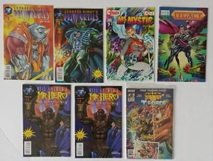 Tekno Comix Leonard Nimoy's Primortals #1,2 Legacy #2, NOW Mr T, Ms Mystic - Picture 1 of 5