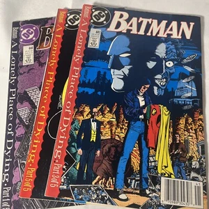 DC Comics Batman: A Lonely Place of Dying Part 1 3 5 of 5 #440 #441 #442 1989 - Bild 1 von 16