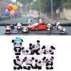8 teiliges Auto Panda Dekoration Set süße DIY Cartoon Auto Interieur Accessoire