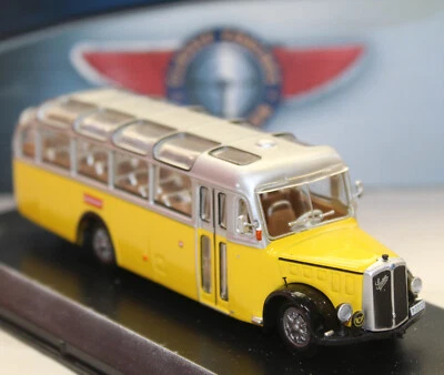 ATLAS EDITIONS - 4642106 - SAURER L4C COACH 1959 - SWISS PTT POSTBUS SONDERFAHRT - Image 1 of 4