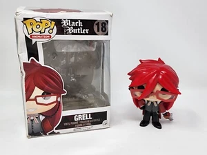 Funko POP! Animation Black Butler #18 Grell Vinyl Figure - BOX DAMAGE - Picture 1 of 22