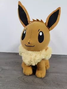 Pokemon Plush Eevee 9” Stuffed Animal Toy Nintendo TOY FACTORY 2019 - Picture 1 of 9