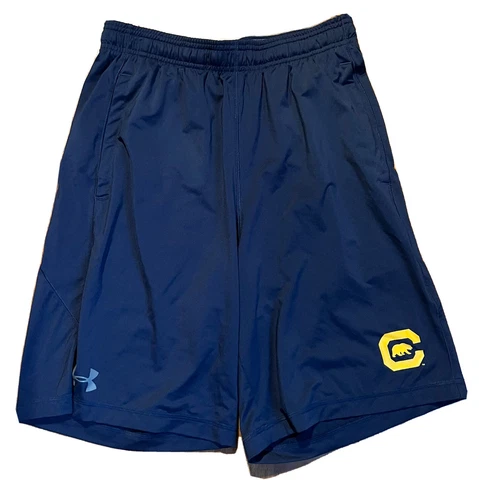 Mens Under Armour California Golden Bears Shorts Sz M Medium Loose Cover