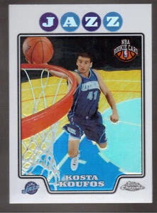 2008-09 TOPPS CHROME #202 KOSTA KOUFOS ROOKIE REFRACTOR - Picture 1 of 1