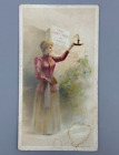 1880s EMPIRE DRILL Victorian Candle FARM Advertising Trade Card SHORTSVILLE NY