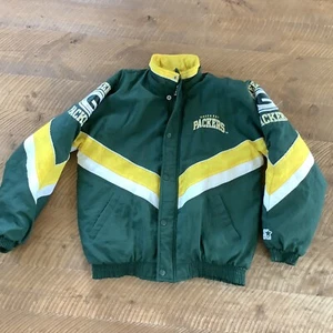 Vtg 1990’s Green Bay Packers Pro Line STARTER Retro Jacket - Men’s Large - Picture 1 of 13