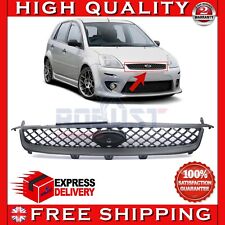 FRONT BONNET MAIN CENTRE GRILLE BLACK NEW FOR FORD FIESTA MK6 (2006-2008)