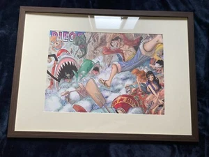 Póster de arte de una pieza del calendario de cómics 2012 Japón marco limitado no incluido - Imagen 1 de 7