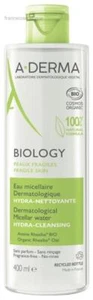 A-DERMA Biology Organic Dermatological Micellar Water Hydra-Cleanser 400ml - Picture 1 of 1