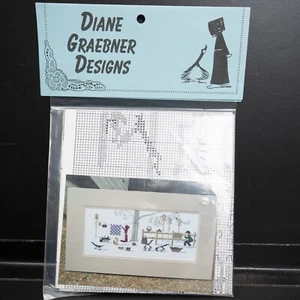 Diane Graebner Designs Baskets for Sale Counted Cross Stitch Pattern - Picture 1 of 2