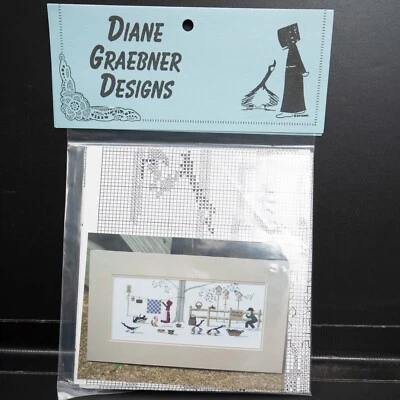 Diane Graebner Designs Baskets for Sale Counted Cross Stitch Pattern - Image 1 of 2