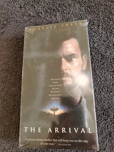 The Arrival 1996 VHS Tape NEW SEALED Charlie Sheen Sci-fi Thriller - Picture 1 of 3